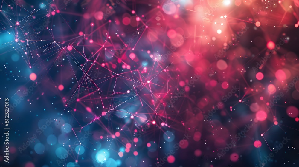 Aufkleber big data and artificial intelligence concept. machine learning and cyber mind domination concept in 