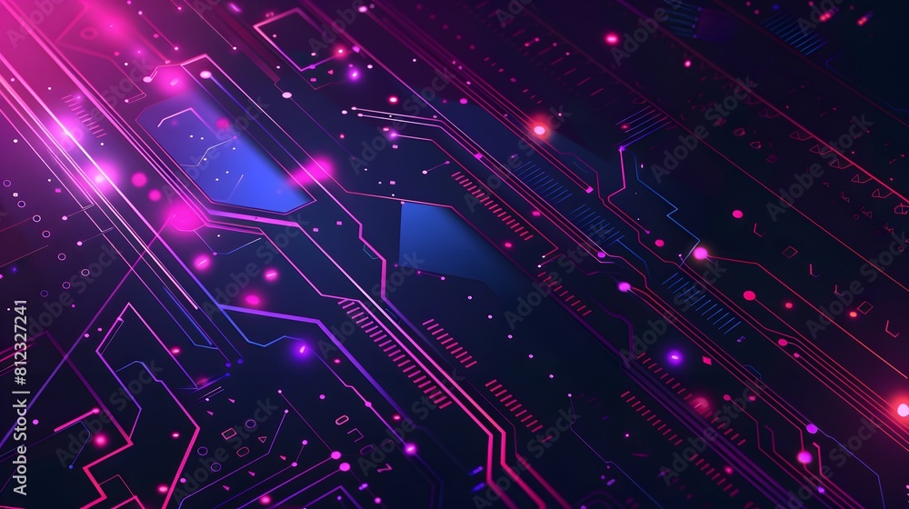 Aufkleber big data and artificial intelligence concept. machine learning and cyber mind domination concept in 