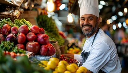 Imagine a chef exploring a local market, selecting fresh ingredients to inspire a new recipe that will elevate their cuisine