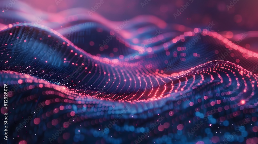 Aufkleber big data and artificial intelligence concept. machine learning and cyber mind domination concept in 