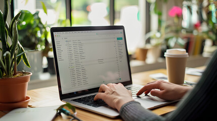 Email Accessibility: An inclusive image showing a person using assistive technology to read and respond to emails