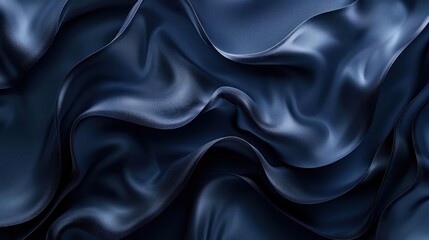Dark Blue Velvet Texture