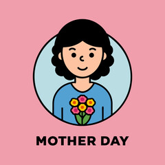 Happy Mother day Vector 