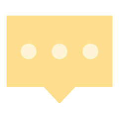 Fototapeta premium chat bubble icon