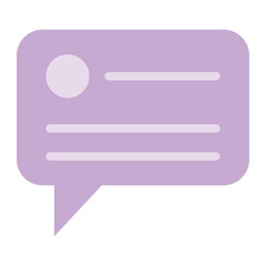 chat bubble icon