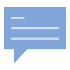 Obraz premium chat bubble icon
