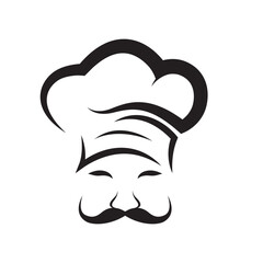 professional chef and restaurant logo design