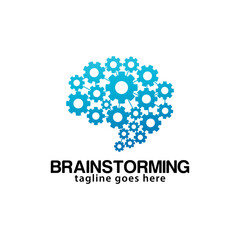 Creative Brainstorming logo design template