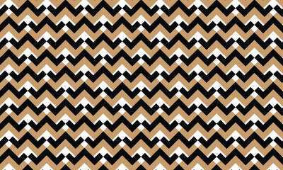 abstract simple monochrome geometric black brown wave pattern.