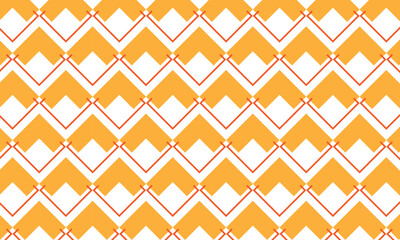 abstract simple monochrome geometric orange shape pattern.