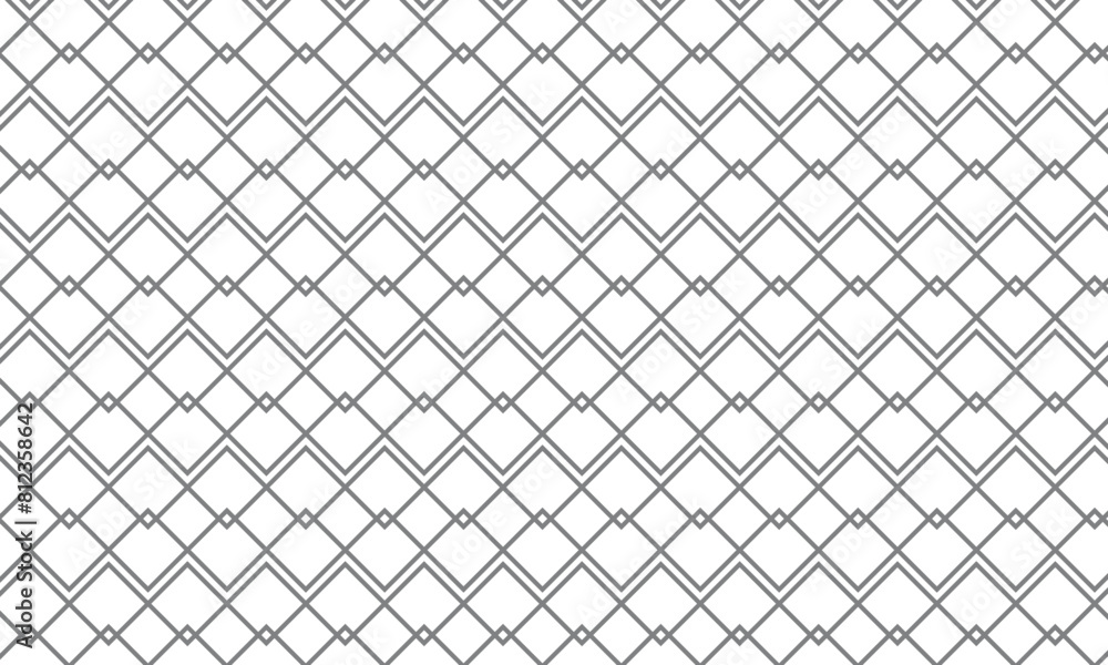 Aufkleber abstract simple geometric grey cross line pattern.
