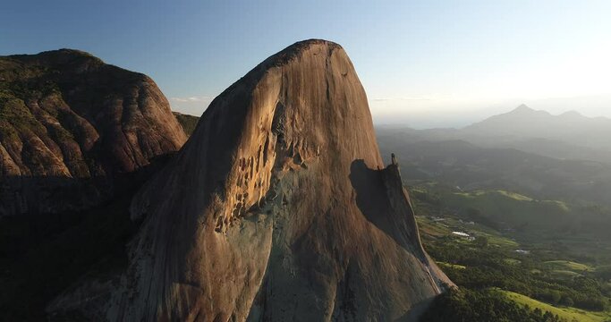 Aerial view of Pedra Azul (Blue Rock), Pedra Azul State Park - Domingos Martins, Esp&iacute;rito Santo, Brazil