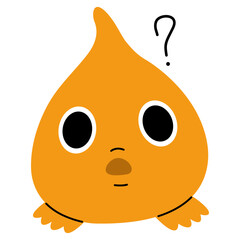 Balloon lumpfish single 4 cute on a white background, vector illustration.