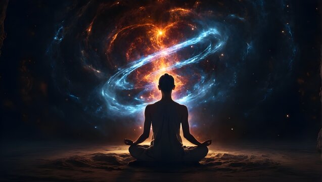 yoga in the night