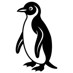penguin illustration vector