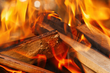 fire and flames wood burning full frame backdrop