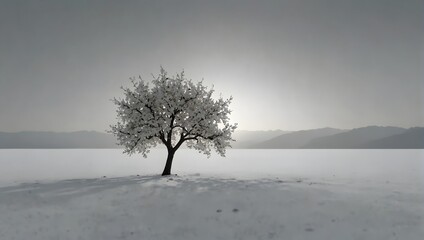  In the purity of white, a solitary almond rests, its delicate curvature a subtle contrast against the blank expanse ai_generated