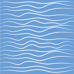 Seamless Abstract Wave Pattern