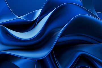 3D effect modern style awesome blue abstract creative background design