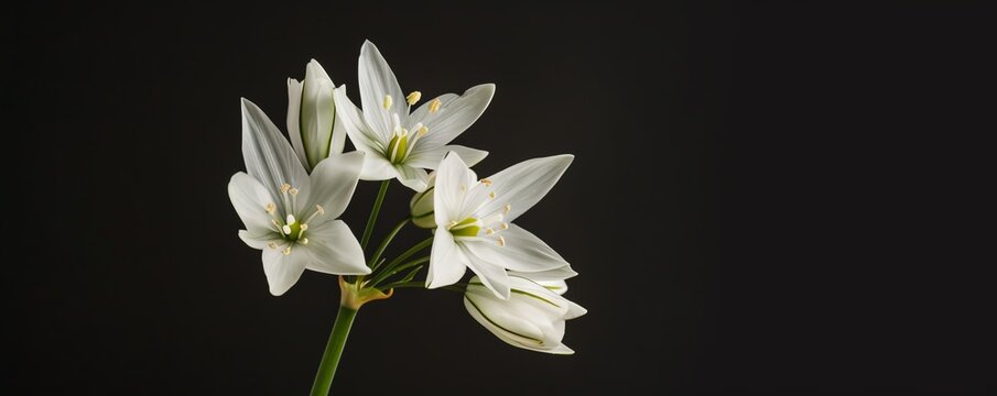 The image shows a close-up of a daffodil flower in full bloom against a black background.