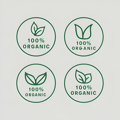 100% organic - obrazy, fototapety, plakaty