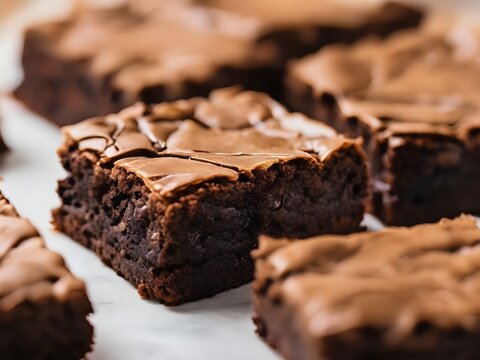 Chocolate brownie cake
