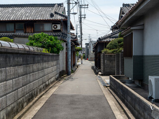 大阪府平野区 住宅密集地の路地
