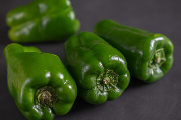 ピーマン 美味しそうな新鮮な野菜