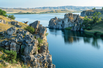 view of the coast of the river