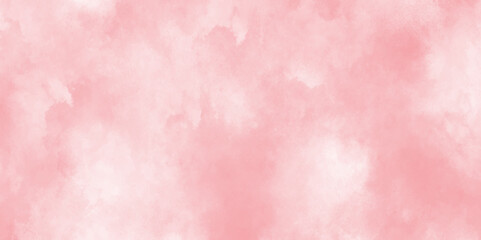 grunge and stained Pink ink and watercolor textures on white paper background, Ink effect light pink color shades gradient pink grunge texture, grunge watercolor textures on white paper.	
