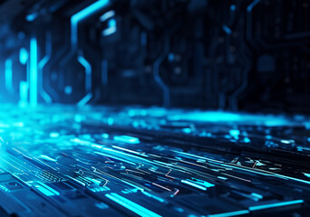 Electronic surveillance enhances security measures.