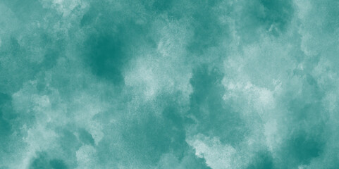 Watercolor abstract wet hand drawn green or blue grunge texture, Pastel blue background with watercolor paint and grunge effect, grainy abstract Light green pastel concrete texture.