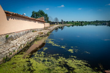 Monumento Natural Los Barruecos, Malpartida de Cáceres, Extremadura, España.