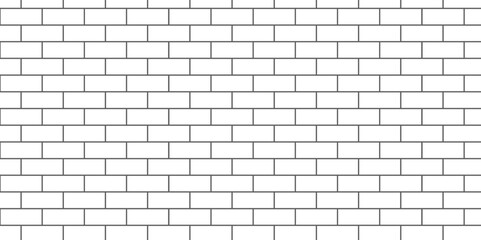 Fototapeta premium White brick background texture. White brick pattern and white background wall brick. 