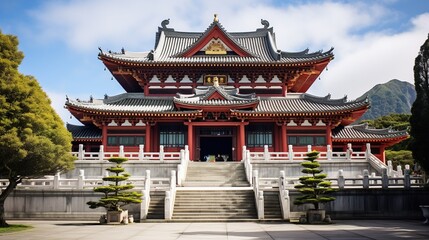 The Exterior of Buddha Temple