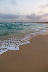 Beach Praia de Chaves in the morning, Boa Vista, Cape Verde 