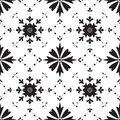 Obraz premium Collection of seamless ornamental vector patterns and swatches
