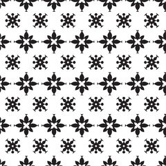 Collection of seamless ornamental vector patterns and swatches