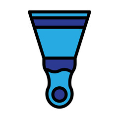 Spatula Filled Line Icon Design