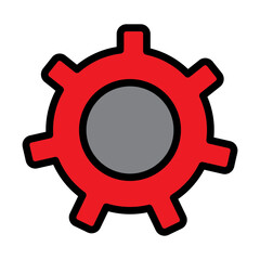 settings Filled Line Icon Design