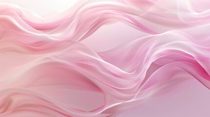 Abstract background with a soft pink wave