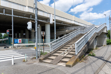Metropolitan Expressway Kawaguchi Line near Iina Park Kawaguchi (Akayama Historical Nature Park)