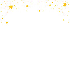 Seamless confetti star celebration decoration