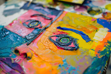 Exploring Emotions Through Art Therapy with Diverse Mediums