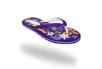 eva flip-flop or slippers isolated