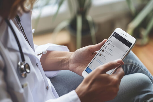 Doctor-Patient Communication Via Secure Messaging App on Smartphone