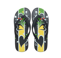eva flip-flop or slippers isolated