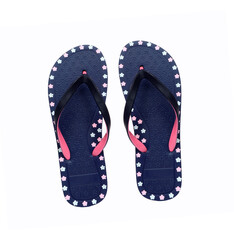 eva flip-flop or slippers isolated