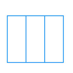 Simple accordion style data table layout template,vector