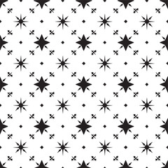 Geometric of seamless gray and white pattern